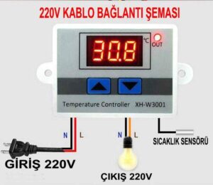 XH - W3001 Isı Kontrol ünitesi
