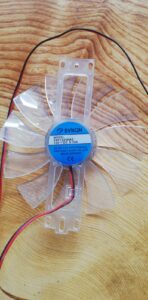 Kulucka Makinası Fanı 12 V